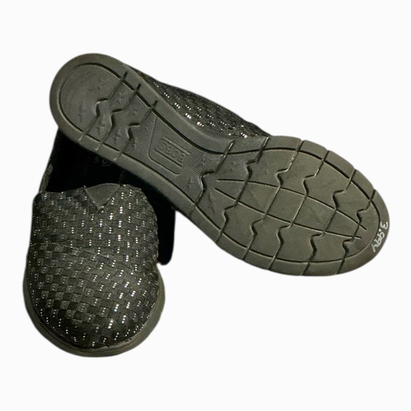 Sketchers BOBS Memory Foam Black Slip Ons Sz 9.5 - Picture 3 of 3